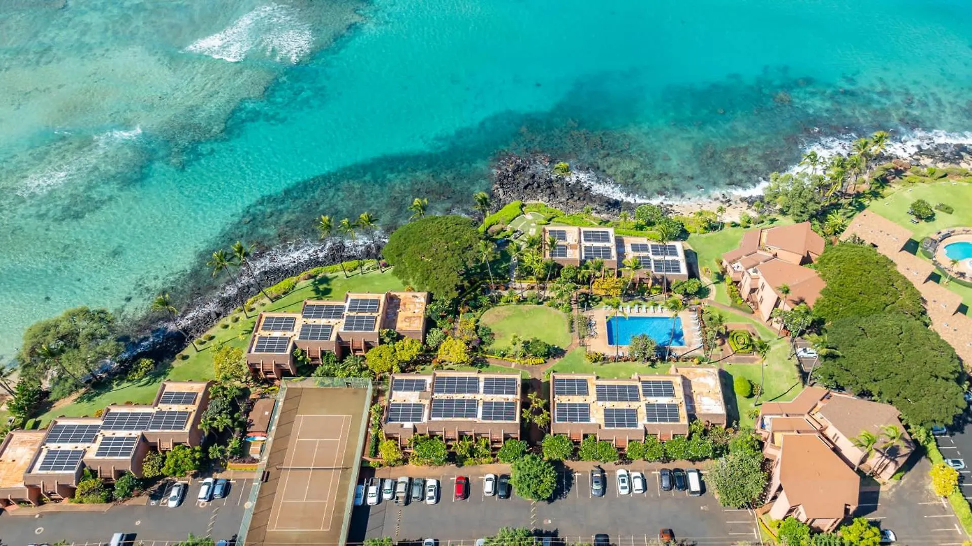 度假居 Kuleana Club #619 Oceanfront - 1 Bedroom & 1 Bathroom - Gated 3Rd Fl 卡哈纳