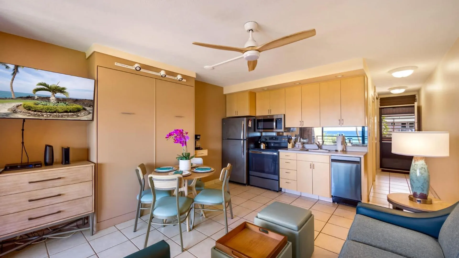 Kuleana Club #619 Oceanfront - 1 Bedroom & 1 Bathroom - Gated 3Rd Fl Kahana