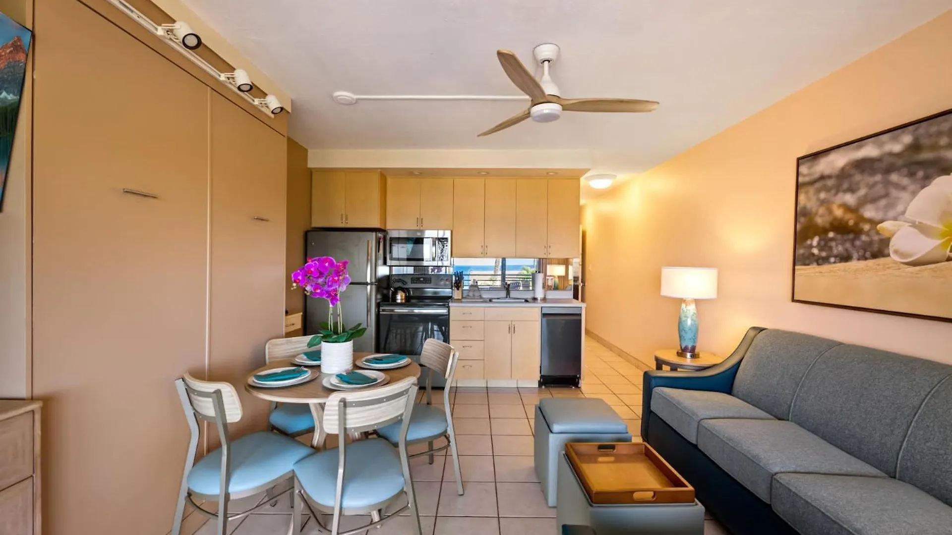 Kuleana Club #619 Oceanfront - 1 Bedroom & 1 Bathroom - Gated 3Rd Fl Kahana Holiday home